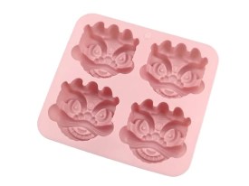 Molde silicona 4 jabones LEON DANZA CHINA 